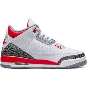 Jordan 3 Retro - White/Black/Cement Grey/ Fire Red
Size M 8.5 - **No Box**